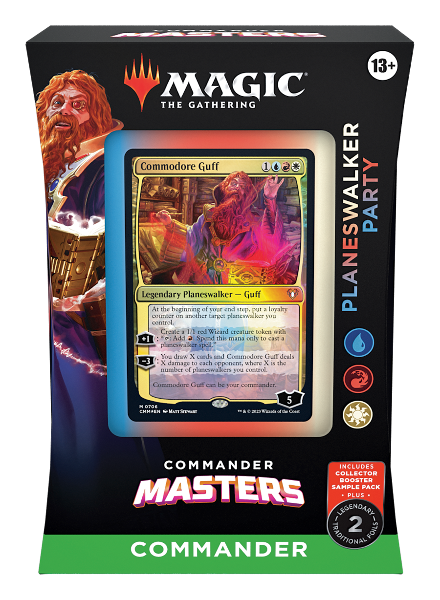 Commander Masters Planeswalker Party Commander Deck | D20 Games