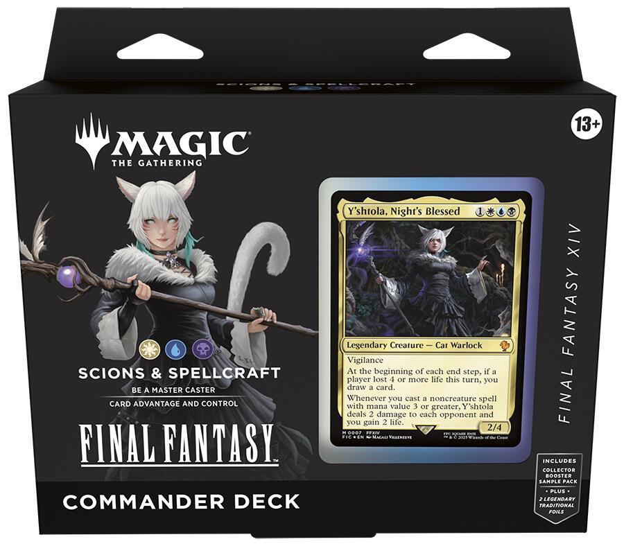 FINAL FANTASY Commander Deck - FINAL FANTASY XIV Scions & Spellcraft | D20 Games