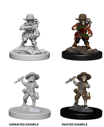 Pathfinder Battles Deep Cuts Miniatures: Male Halfling Rogue | D20 Games
