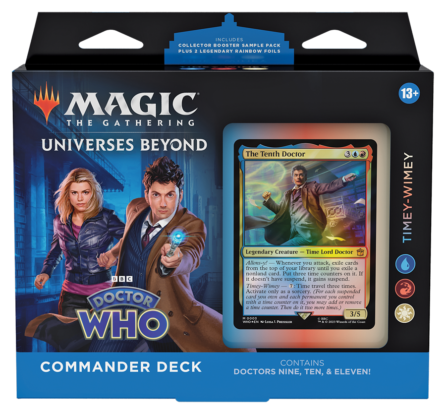collector booster box doctor who MTG Universes Beyond Doctor Who Collector Booster Box