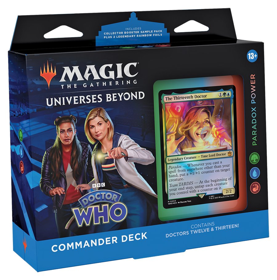 Doctor Who Commander Decks - Paradox Power | D20 Games