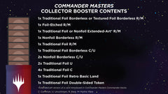 Commander Masters Collector Booster Display | D20 Games