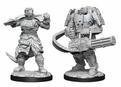Starfinder Battles Primed and Unpainted Miniatures | D20 Games