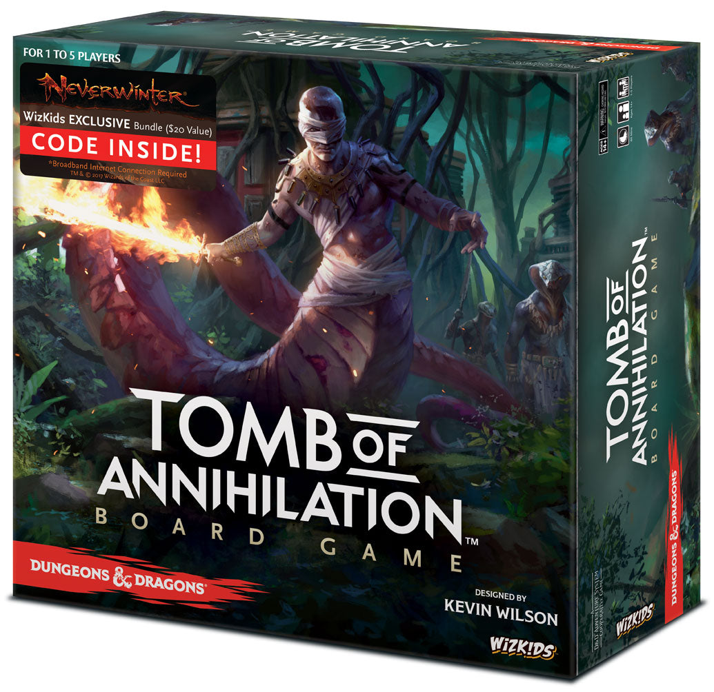 Dungeons & Dragons: Tomb of Annihilation Board Game | D20 Games