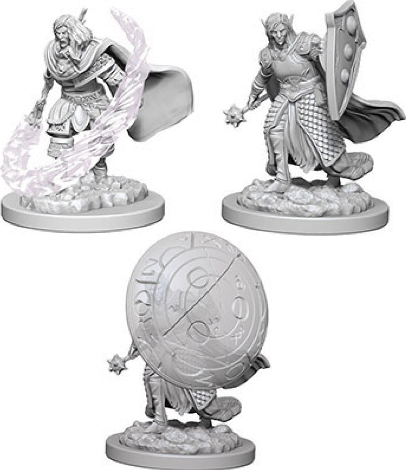Dungeons & Dragons Nolzur`s Marvelous Unpainted Miniatures: W5 Elf Male Cleric | D20 Games