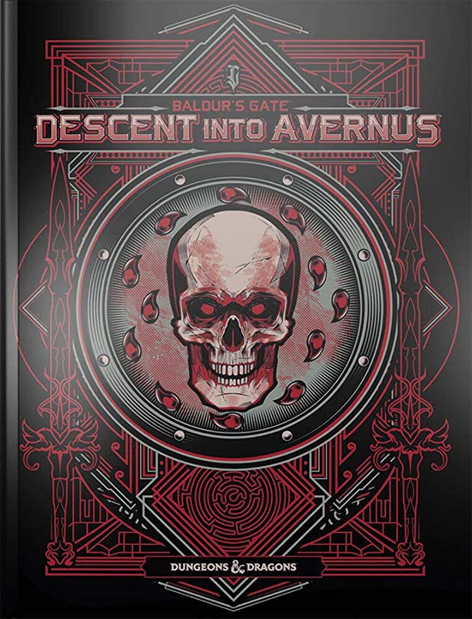 Dungeons & Dragons Baldur's Gate: Descent Into Avernus Hardcover Book Alt Cover (D&D Adventure) | D20 Games
