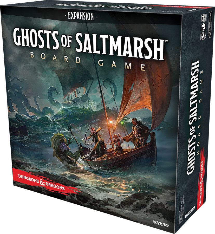 Dungeons & Dragons: Ghosts of Saltmarsh Adventure System Board Game Expansion (Standard Edition) | D20 Games