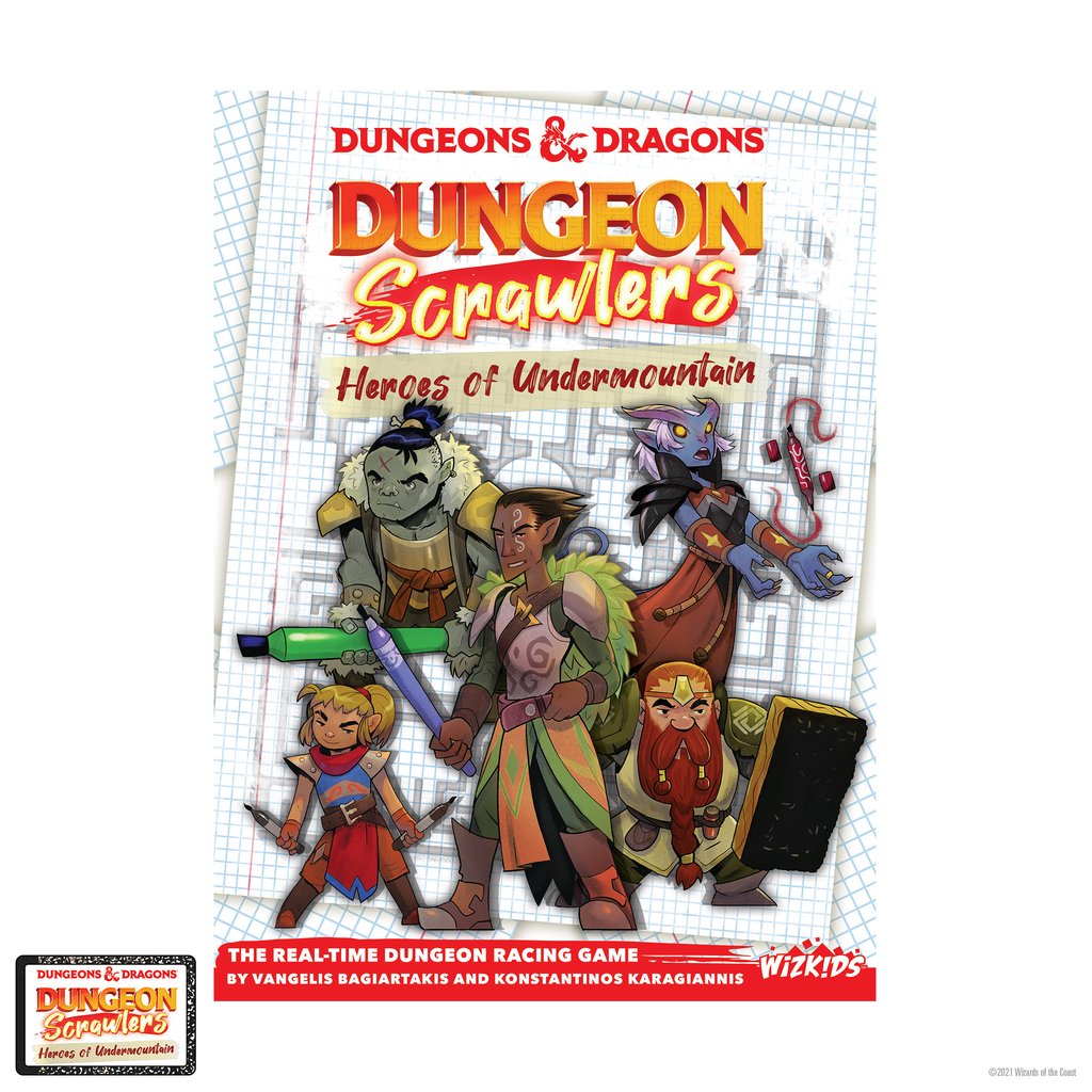 Dungeons & Dragons: Dungeon Scrawlers - Heroes of Undermountain | D20 Games