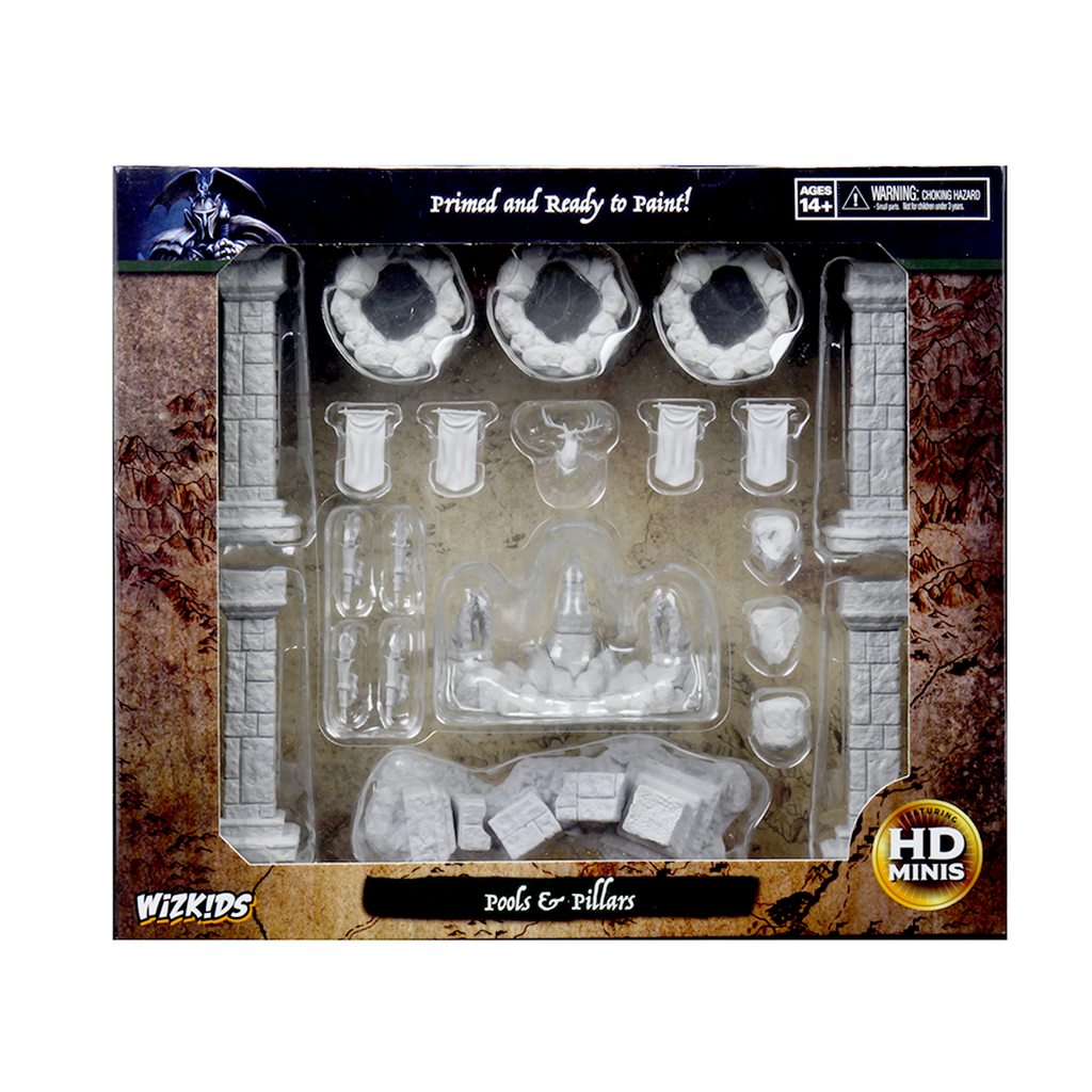 Accessoire WizKids – Pack De Dés / Jetons / Figurines – Pour Jeux De Société – Référence WZK90068