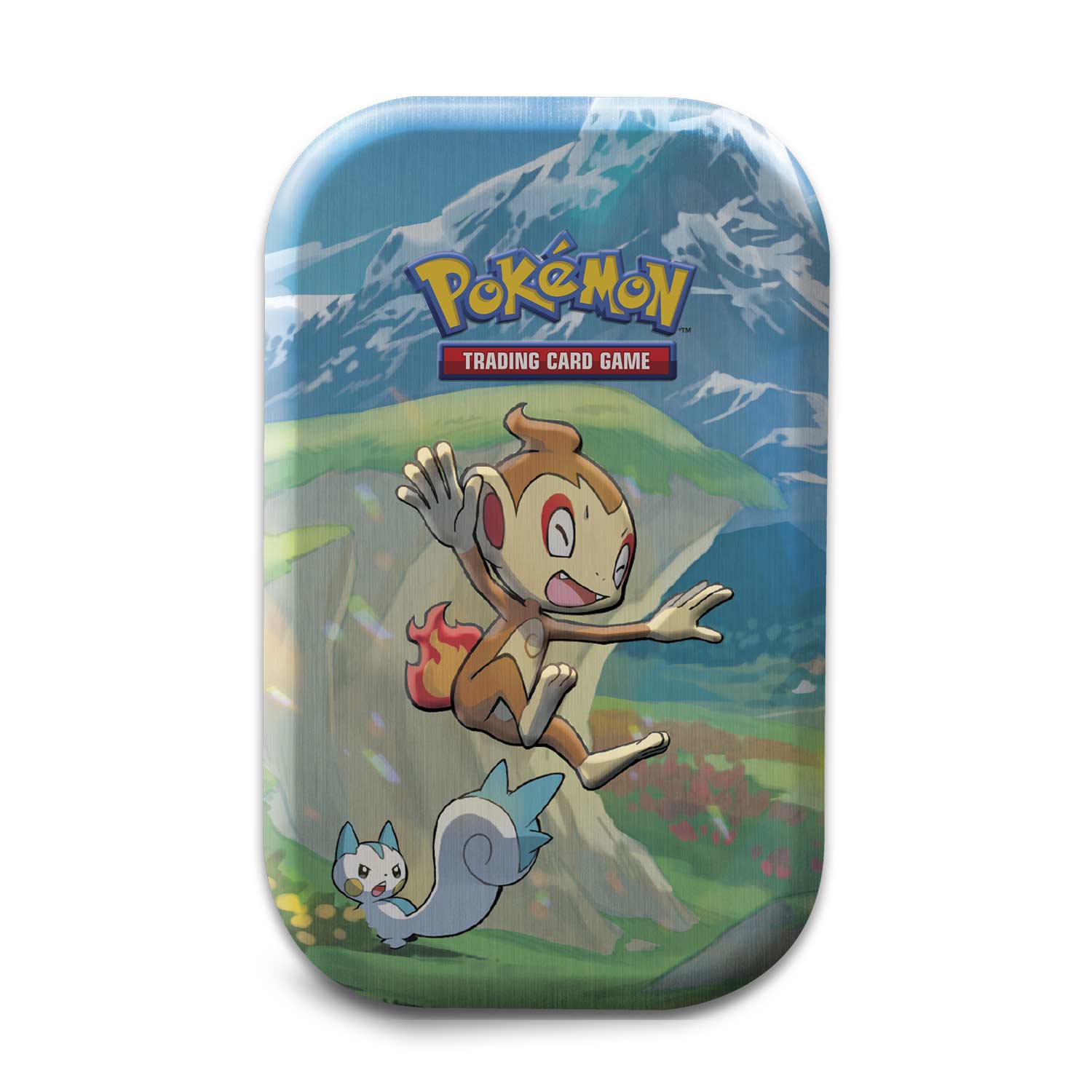 Pokemon Sinnoh Stars Mini Tin: Chimchar and Pachirisu | D20 Games