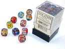 Chessex - Nebula Primary + Blue Luminary 12mm D6 Dice Block