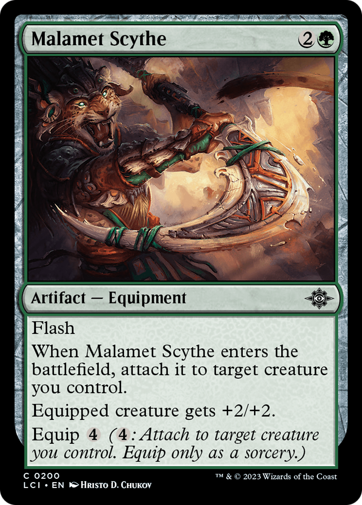 Malamet Scythe [The Lost Caverns of Ixalan] | D20 Games