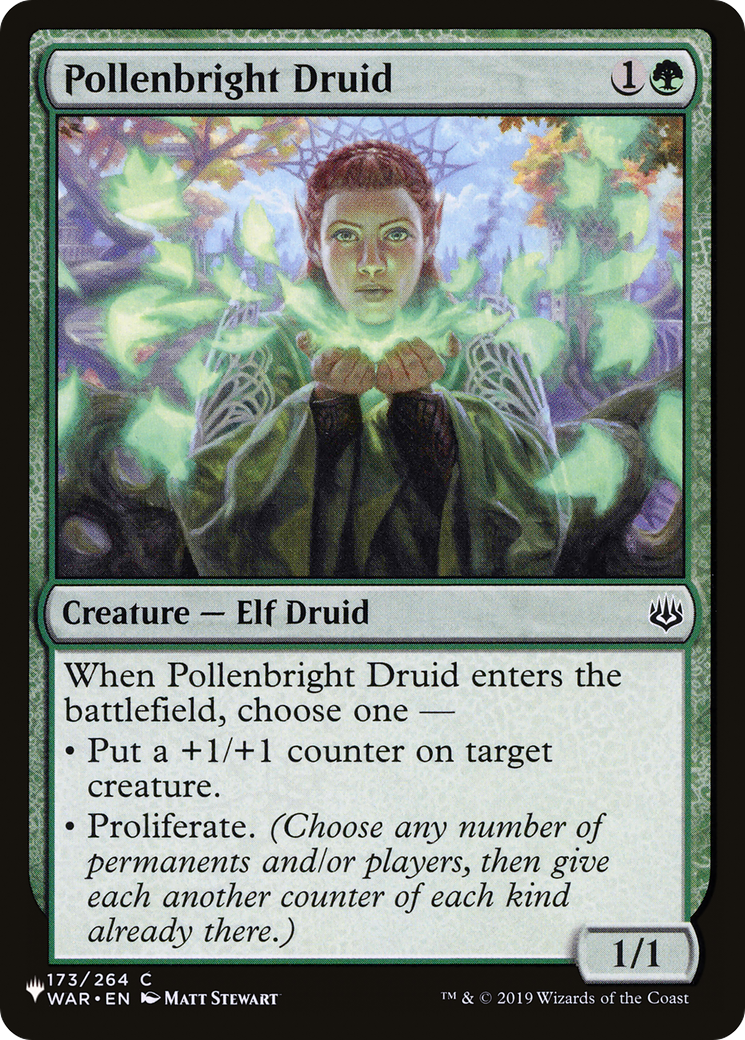 Pollenbright Druid [The List Reprints] | D20 Games