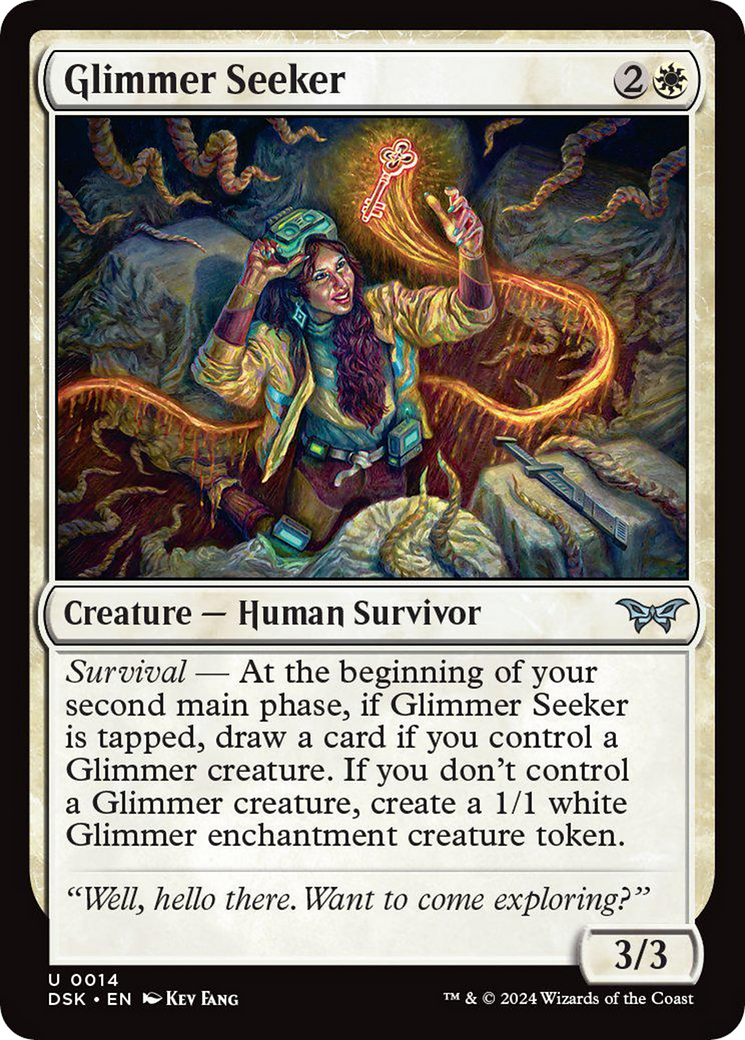 Glimmer Seeker [Duskmourn: House of Horror] | D20 Games