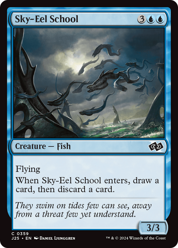 Sky-Eel School [Foundations Jumpstart] | D20 Games