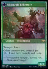 Ulvenwald Oddity // Ulvenwald Behemoth [Innistrad: Crimson Vow Prerelease Promos] | D20 Games