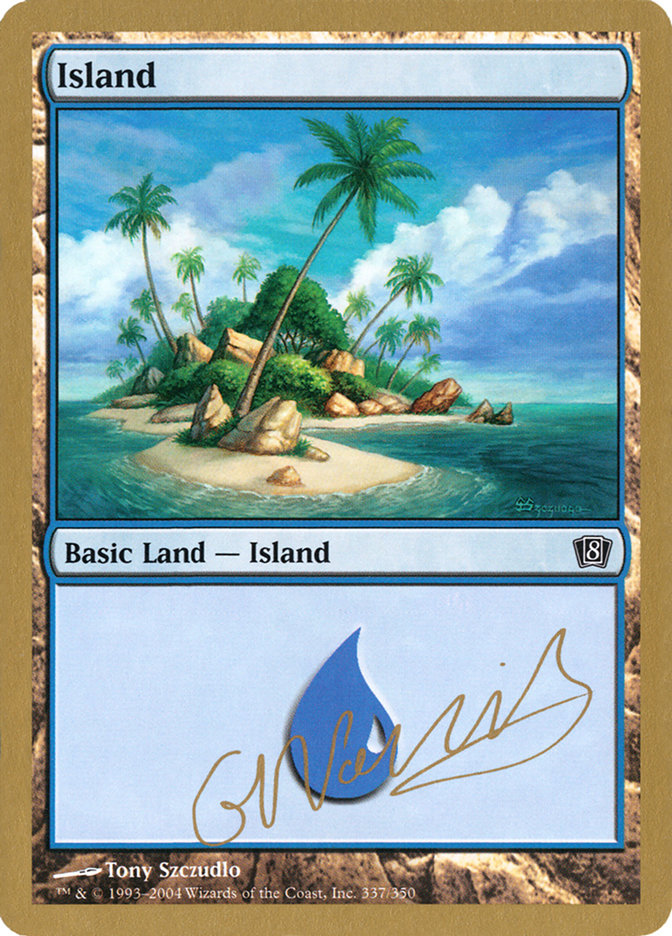 Island (gn337) (Gabriel Nassif) [World Championship Decks 2004] | D20 Games