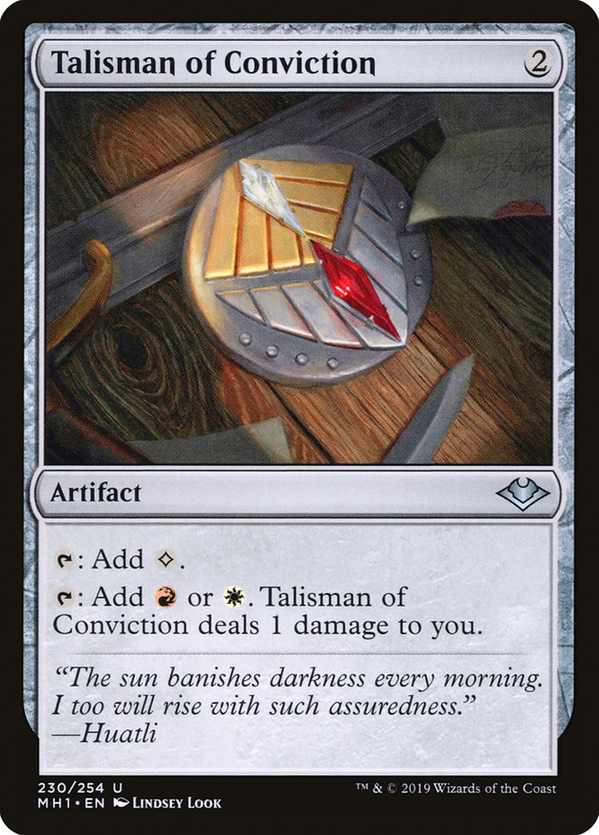 Talisman of Conviction [Modern Horizons] | D20 Games