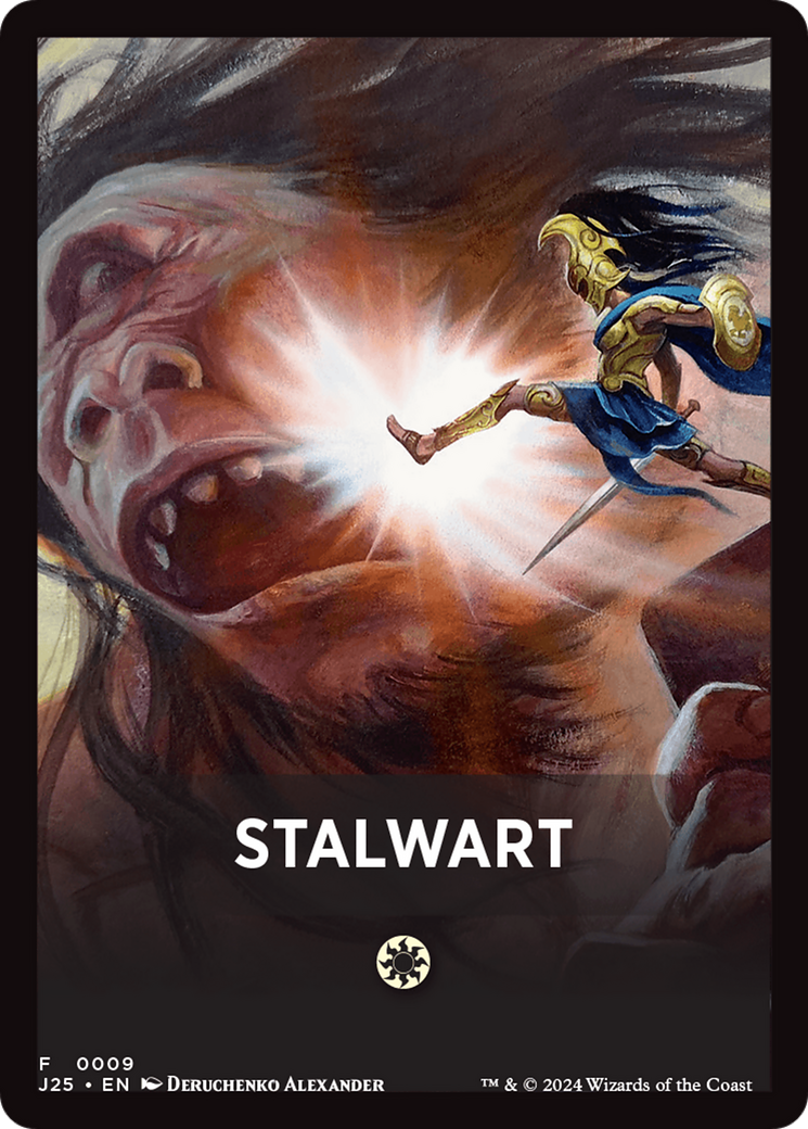 Stalwart Theme Card [Foundations Jumpstart Front Cards] | D20 Games