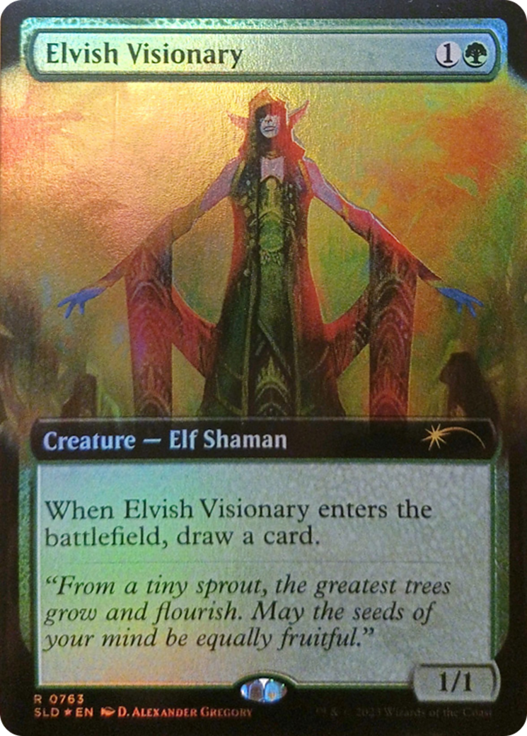 Elvish Visionary (Extended Art) [Secret Lair Drop Series] | D20 Games