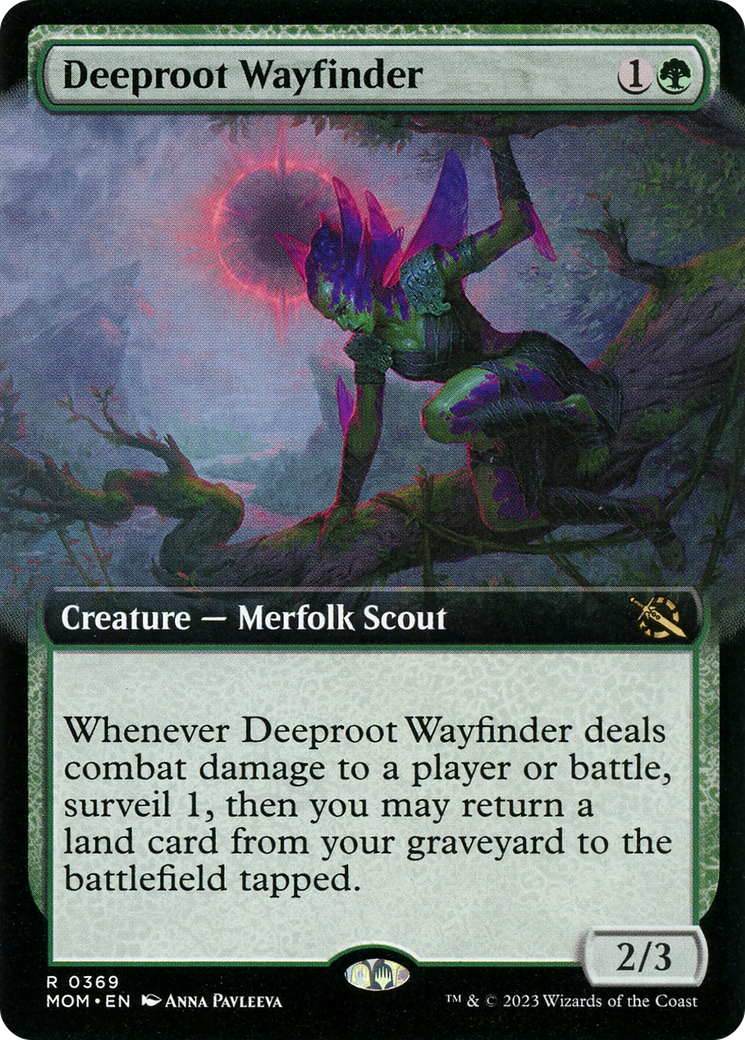 Deeproot Wayfinder (Extended Art) [March of the Machine] | D20 Games