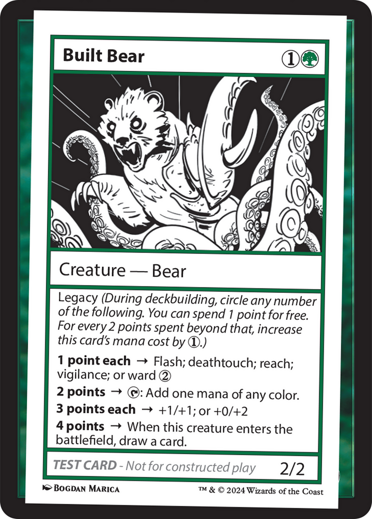 Built Bear [Mystery Booster 2 Playtest Cards] | D20 Games