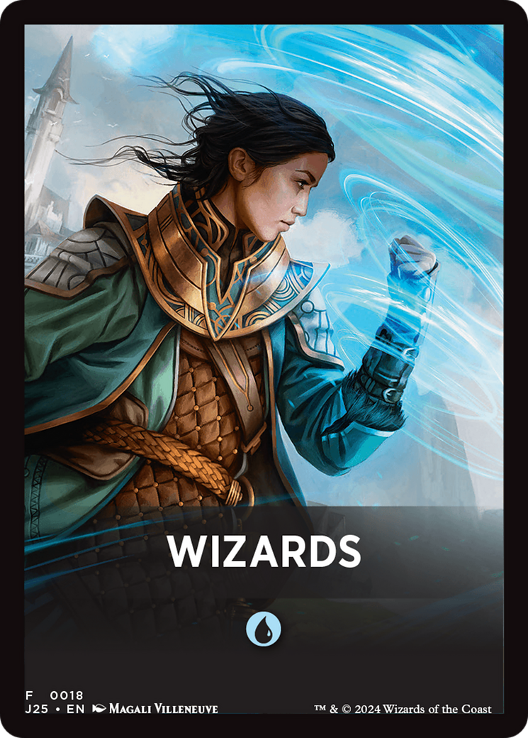 Wizards Theme Card [Foundations Jumpstart Front Cards] | D20 Games