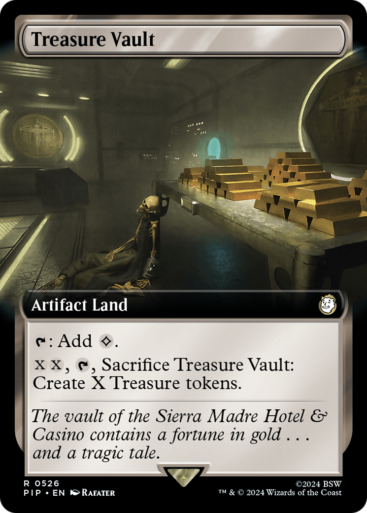 Treasure Vault (Extended Art) [Fallout] | D20 Games