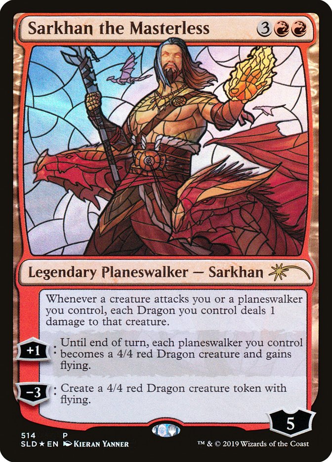 Sarkhan the Masterless (Stained Glass) [Secret Lair Drop Promos] | D20 Games