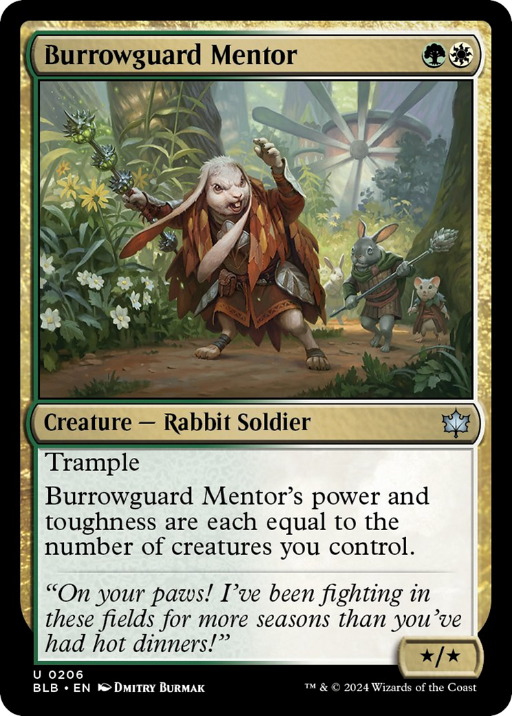 Burrowguard Mentor [Bloomburrow] | D20 Games