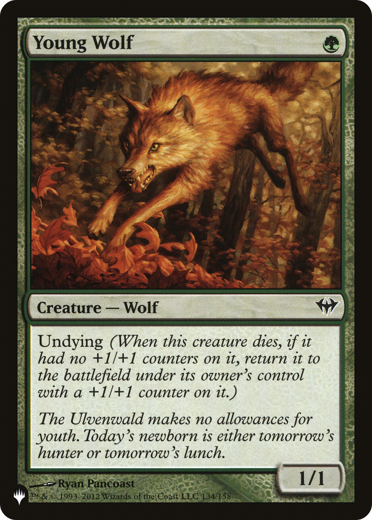 Young Wolf [The List Reprints] | D20 Games