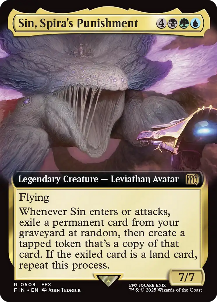 Sin, Spira's Punishment (Extended Art) [FINAL FANTASY] | D20 Games