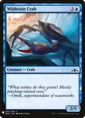 Wishcoin Crab [Mystery Booster] | D20 Games