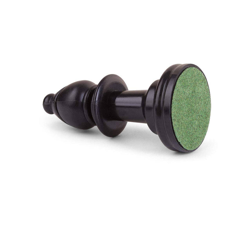 WE Games Best Value Tournament Chess Set - 20 inch: Black