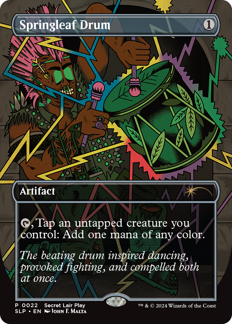 Springleaf Drum [Pro Tour Promos] | D20 Games