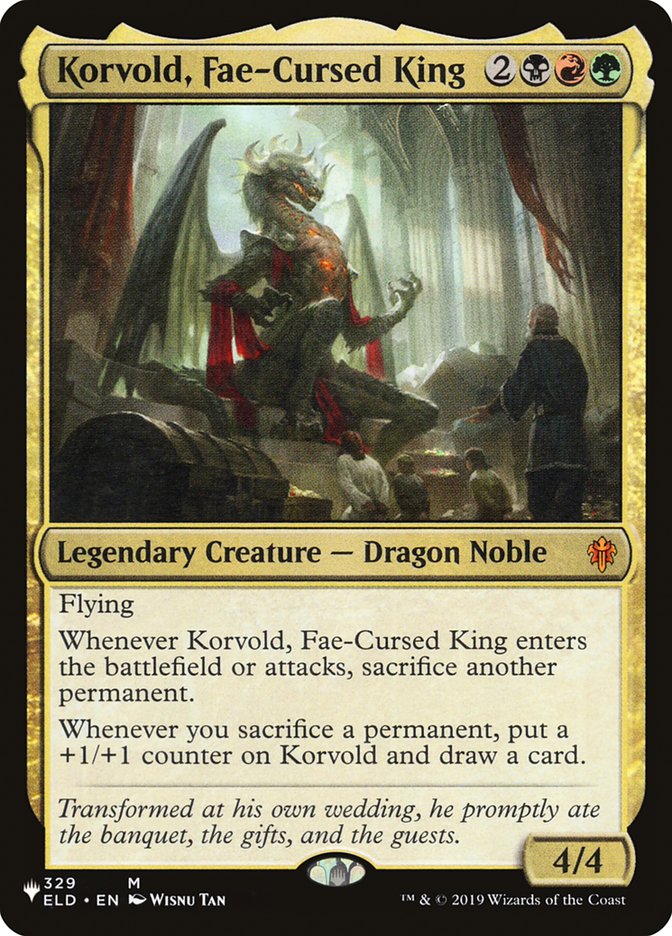 Korvold, Fae-Cursed King [The List] | D20 Games