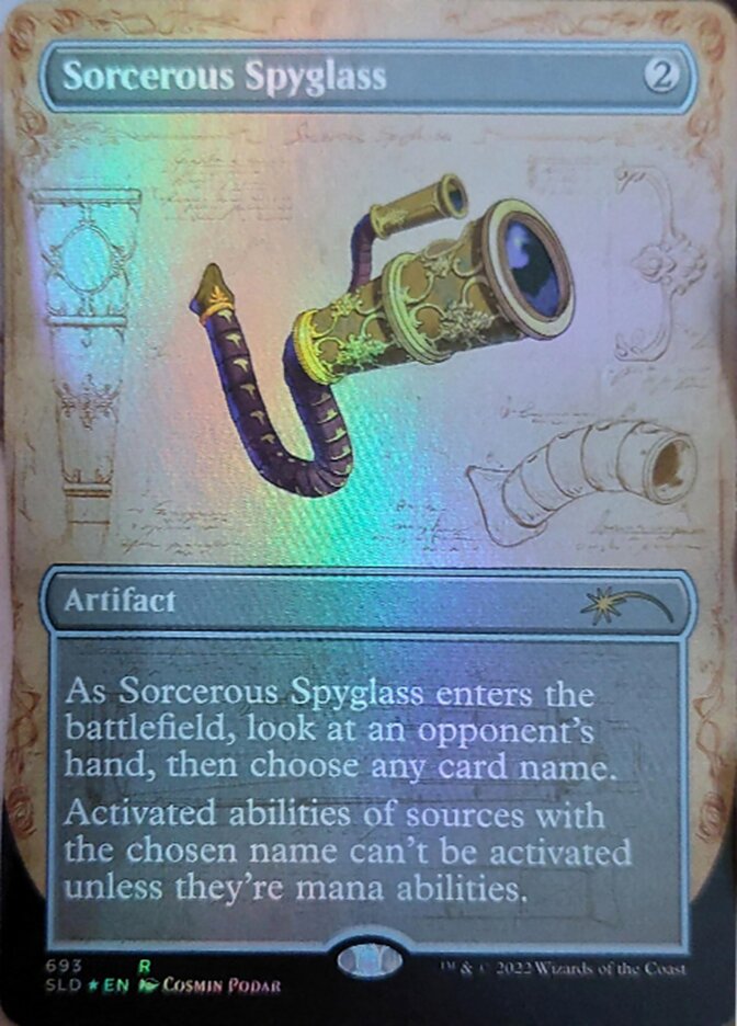 Sorcerous Spyglass (Blueprint) [Secret Lair Drop Promos] | D20 Games