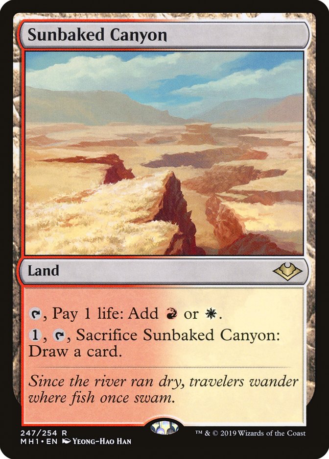 Sunbaked Canyon [Modern Horizons] | D20 Games