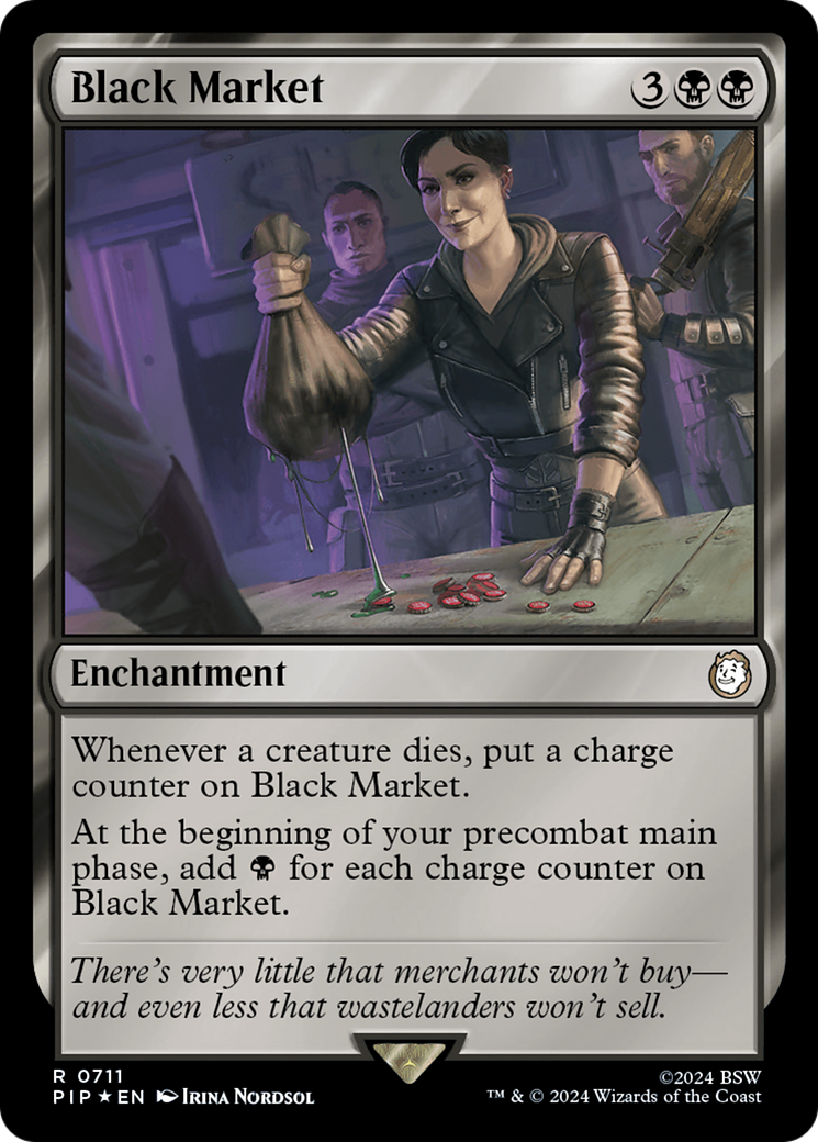 Black Market (Surge Foil) [Fallout] | D20 Games