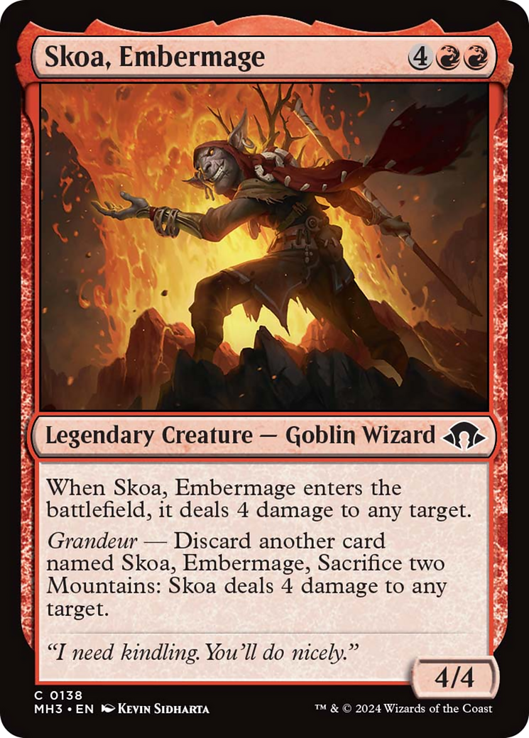 Skoa, Embermage [Modern Horizons 3] | D20 Games