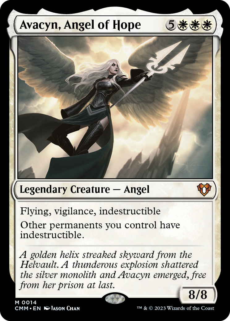 Avacyn, Angel of Hope [Commander Masters] | D20 Games