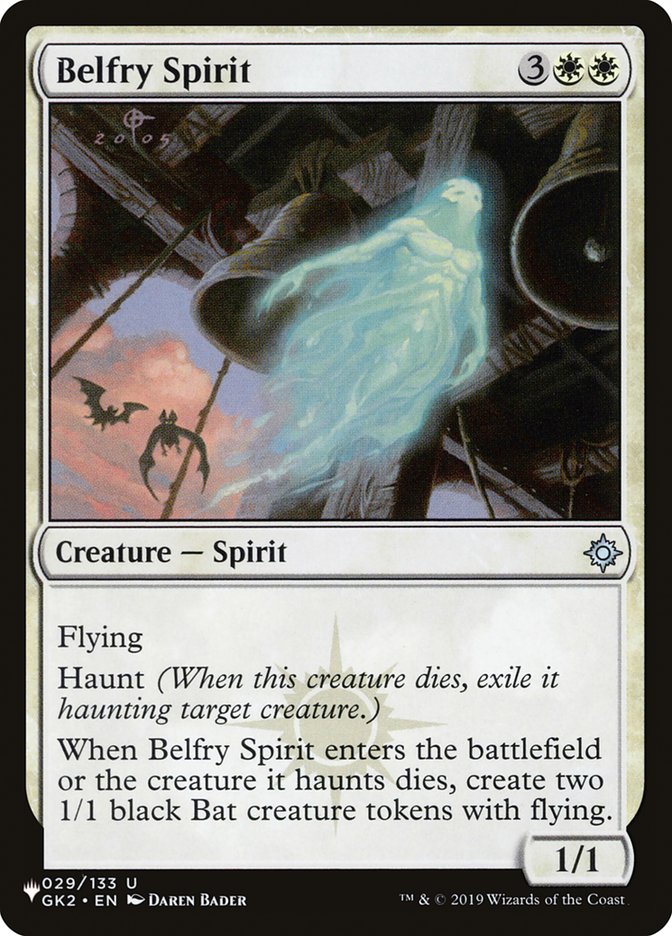 Belfry Spirit [The List] | D20 Games