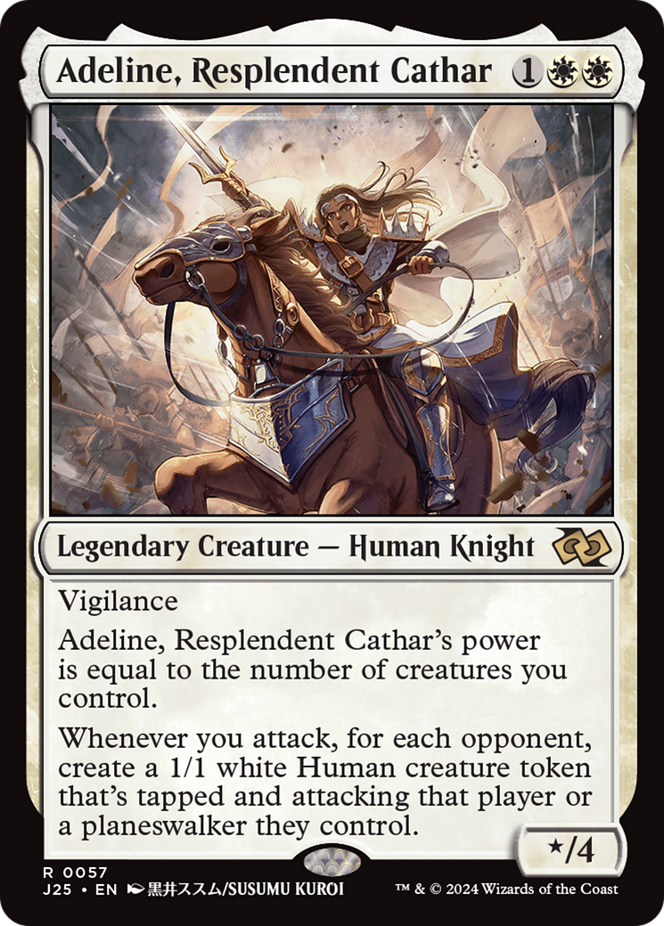 Adeline, Resplendent Cathar (Anime) [Foundations Jumpstart] | D20 Games