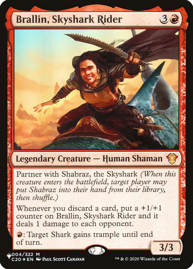 Brallin, Skyshark Rider [The List] | D20 Games