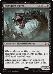 Massacre Wurm [Duskmourn: House of Horror Commander] | D20 Games