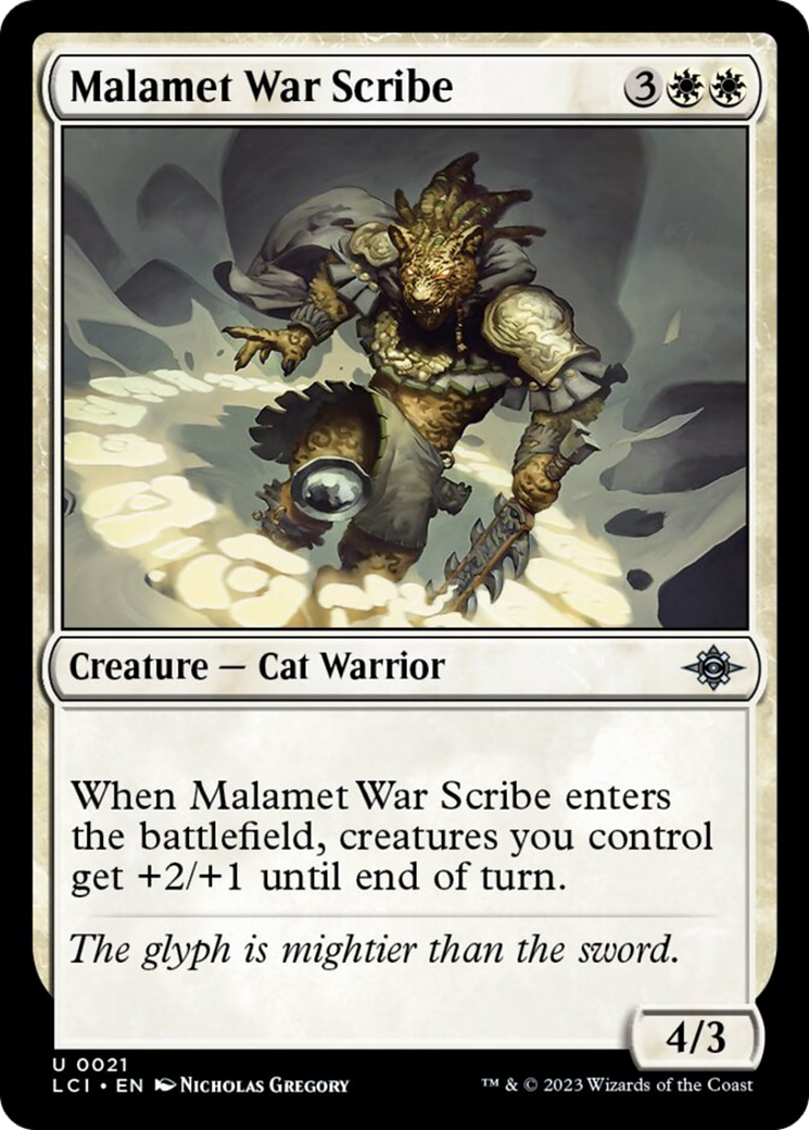 Malamet War Scribe [The Lost Caverns of Ixalan] | D20 Games