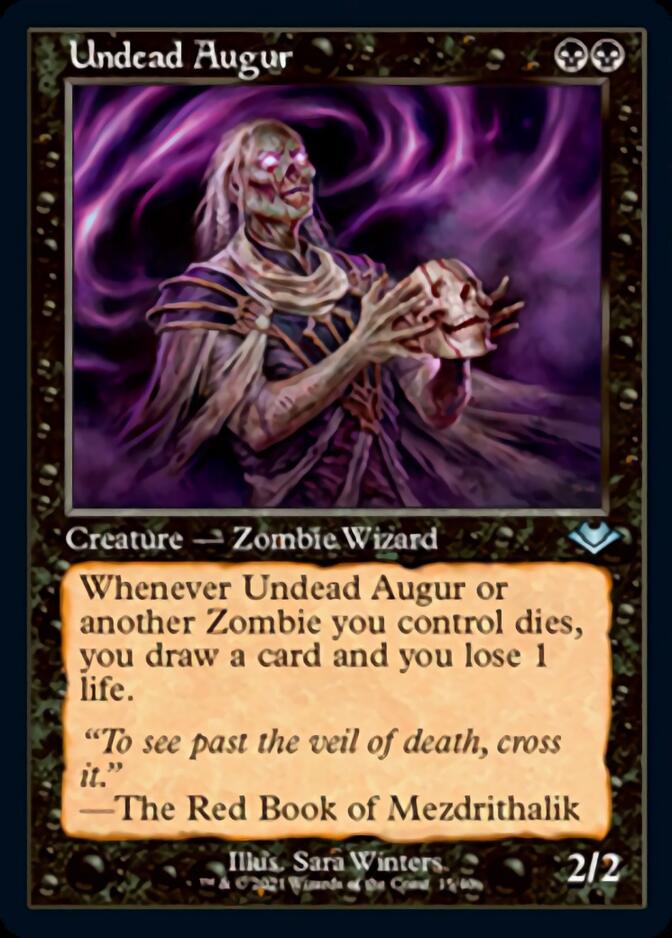 Undead Augur (Retro Foil Etched) [Modern Horizons] | D20 Games