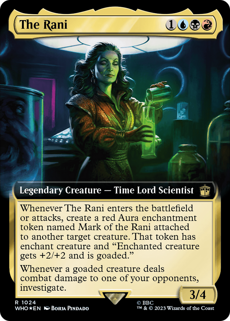 The Rani (Extended Art) (Surge Foil) [Doctor Who] | D20 Games