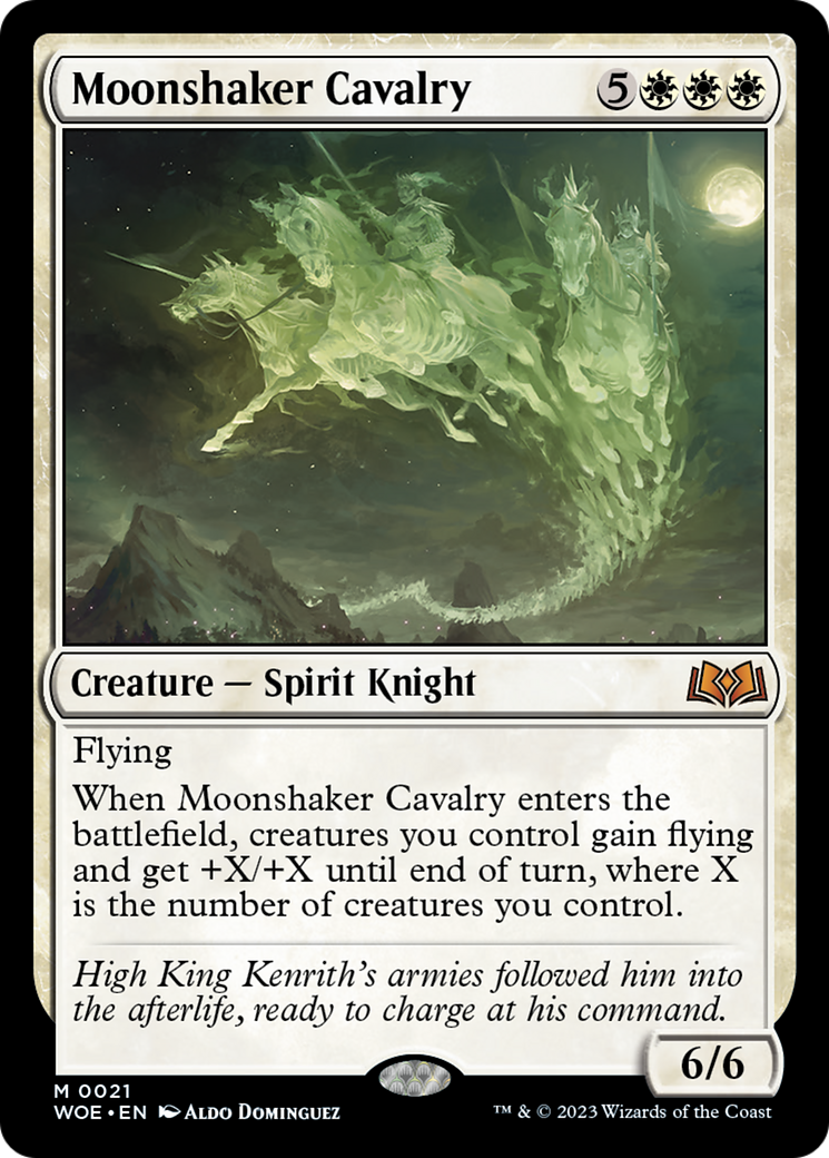 Moonshaker Cavalry [Wilds of Eldraine] | D20 Games