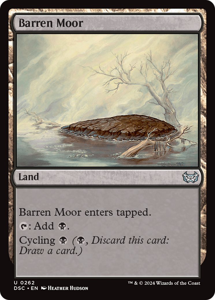 Barren Moor [Duskmourn: House of Horror Commander] | D20 Games